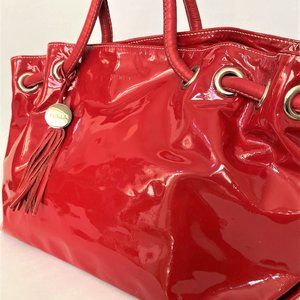 FURLA | Red Patent Leather | Shoulderbag-Handbag-Purse